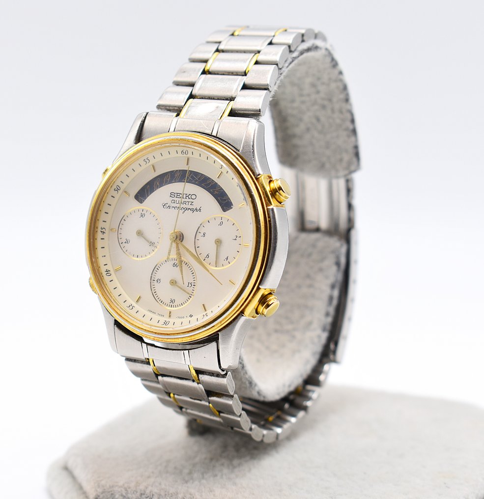 Seiko - Calendar - χωρίς τιμή ασφαλείας - Perpetual - Quartz - 7A34.7000 - Άνδρες - 2000-2010  #1.0