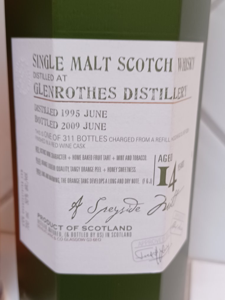 Glenrothes 1995 14 years old One of 311 - Douglas Laing  - b. 2009  - 700 毫升 #3.2