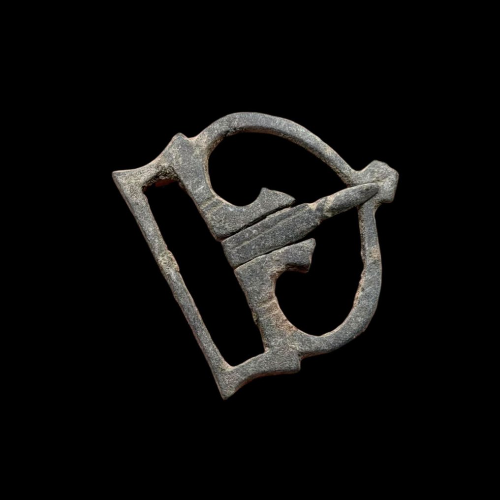 Ancient Roman Bronze Belt buckle, Lot of 3 - 4 cm (No reserve price) #3.2