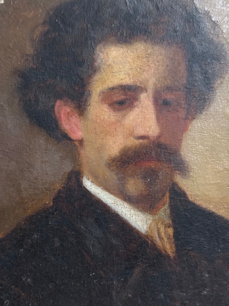 Silvestro Lega (1826-1895), Attr. - Nobiluomo #3.2