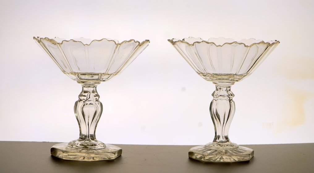 Biedermeier - Servizio di bicchieri per 6 persone (11) - Vetro #2.1