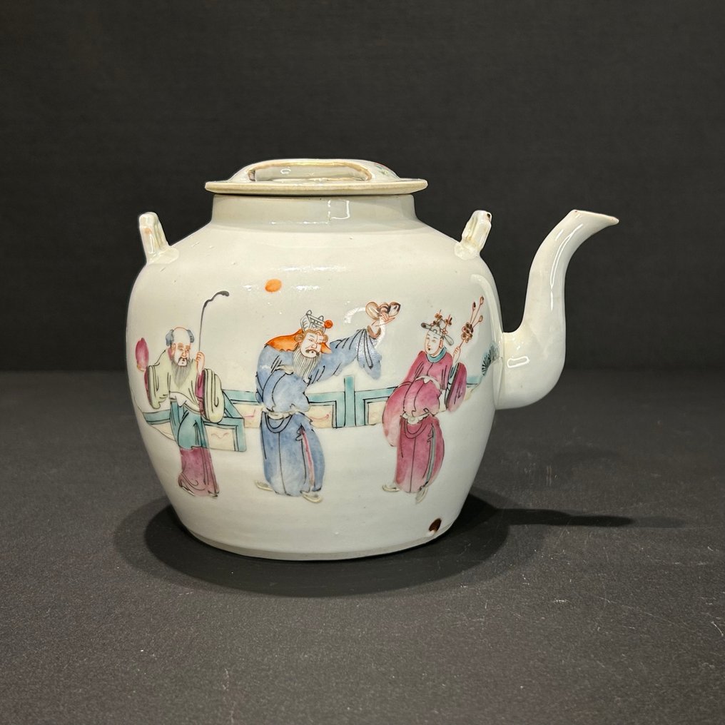 茶壶 - 瓷 - 通知标记在期间 #3.2