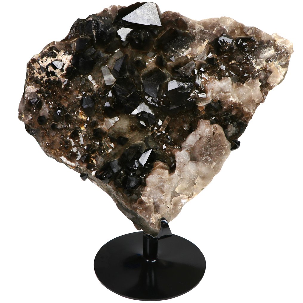 博物馆藏品 - 烟水晶 内部件 - 48x45x20 厘米- 18 kg #1.0