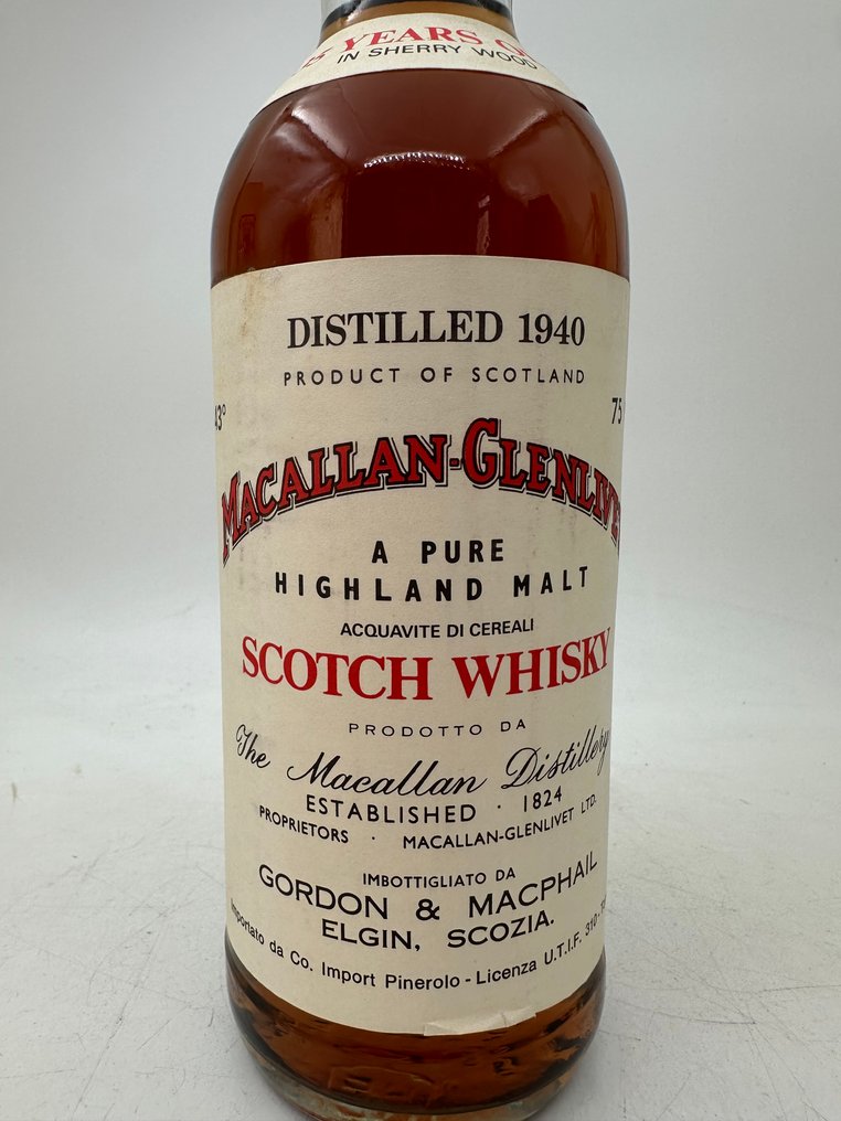 Macallan-Glenlivet 1940 35 years old - Gordon & MacPhail - 75cl #1.0