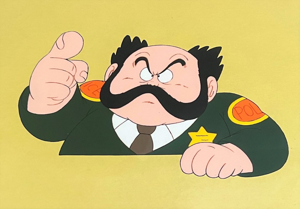 Toei Animation - 1 1Original Cel - Dr. Slump - Gyaosu - 1980 #1.0