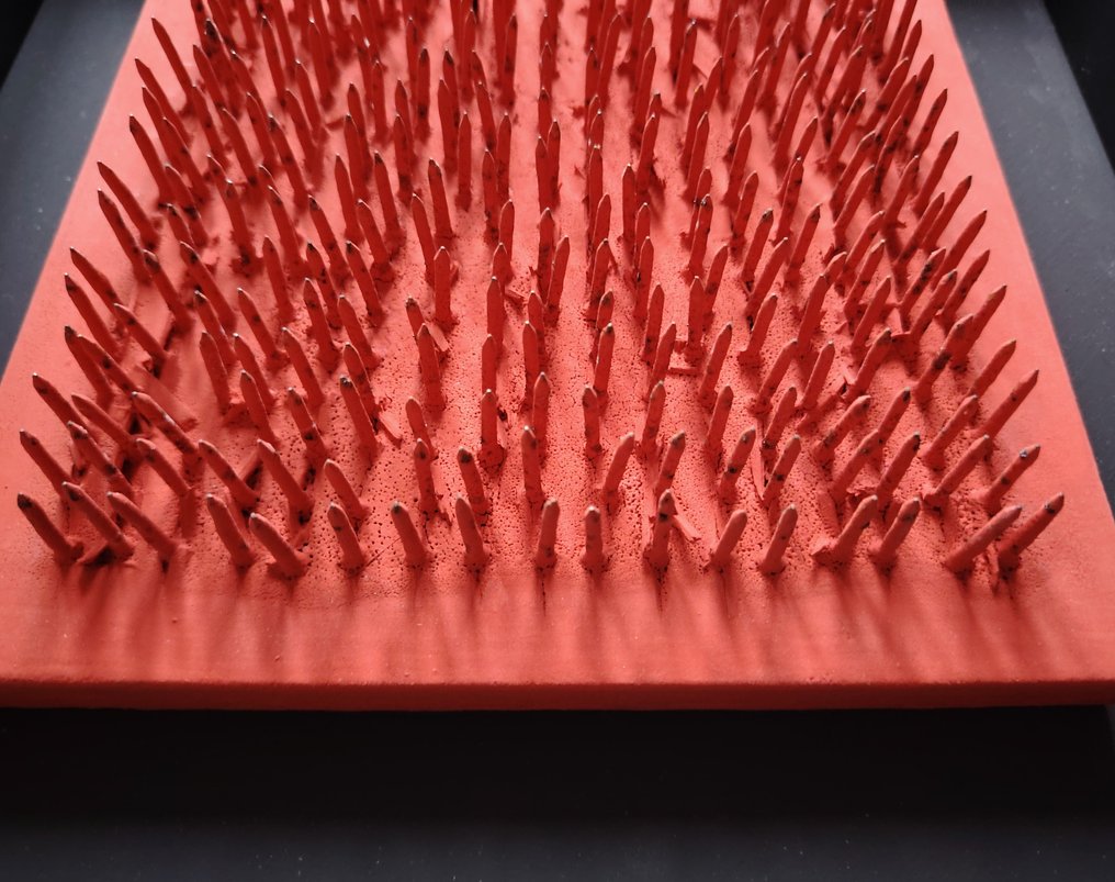 Bernard Aubertin (1934-2015) - Tableau clous, Chiodi su tavola #4.3