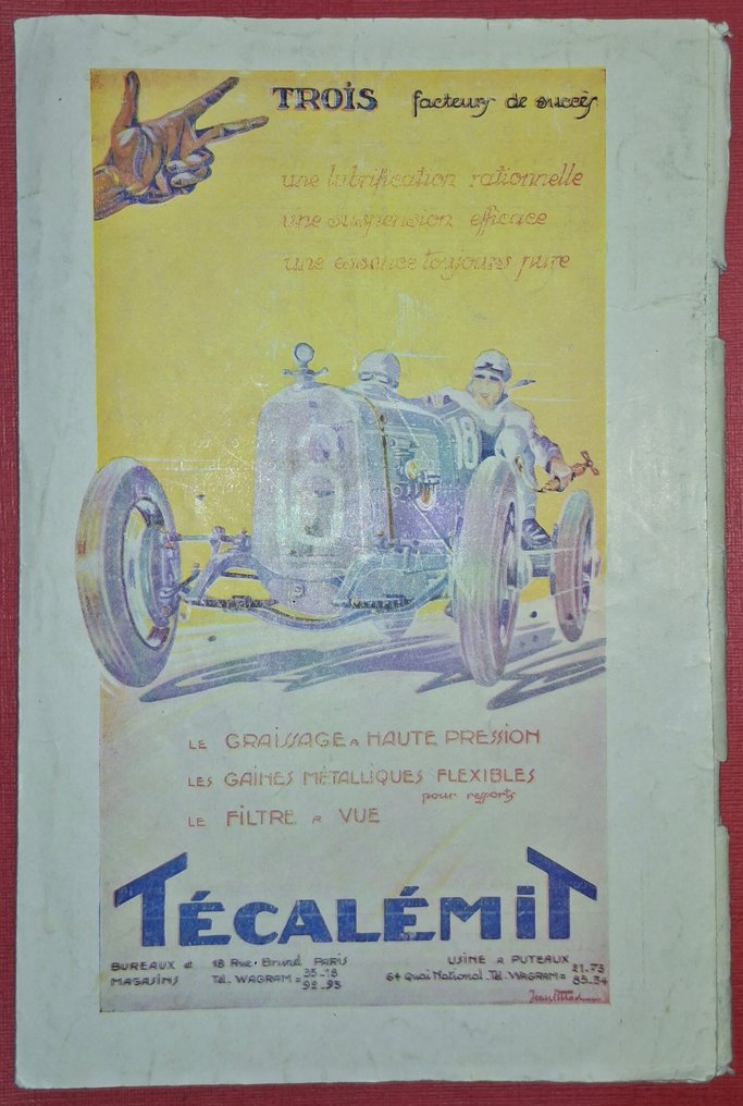Revu - Grand Prix d'automobile Belgique ,circuit de spa - 1925 #4.3