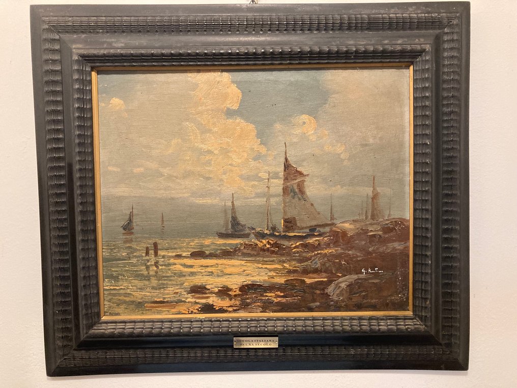 Italienische Schule (XX) - Meriggio marinaro #2.1