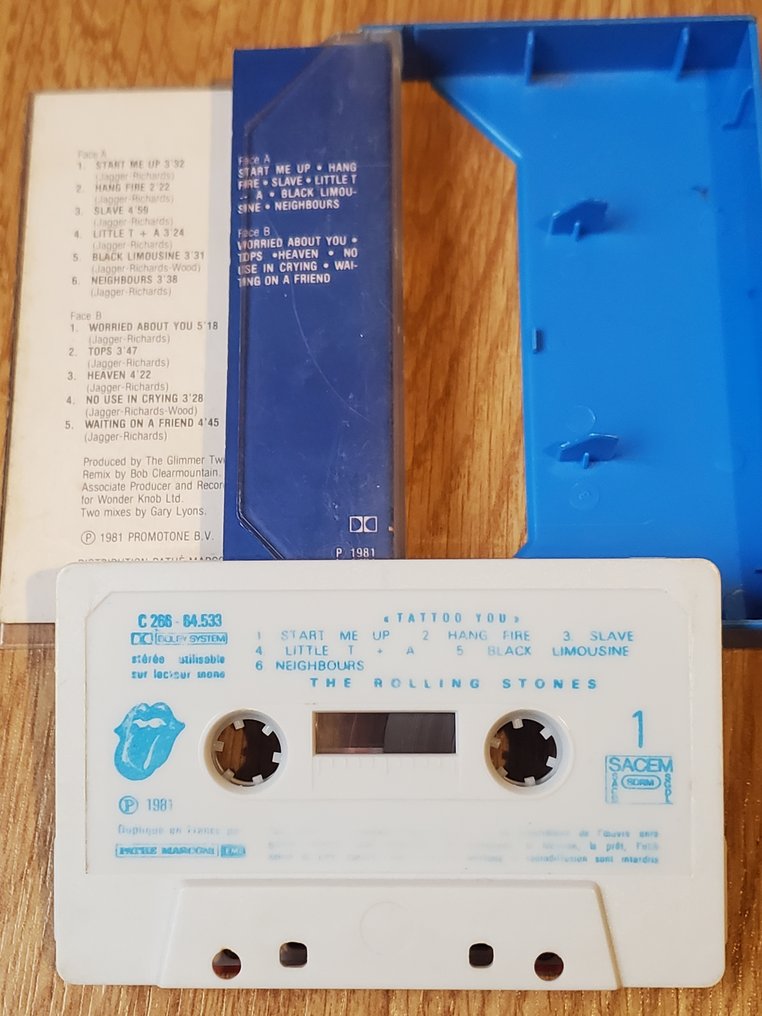 The Rolling Stones, Beatles & Related - 5 x tapes - Tattoo You, Revolver and others - Titoli vari - Musicassetta - 1973 #3.2