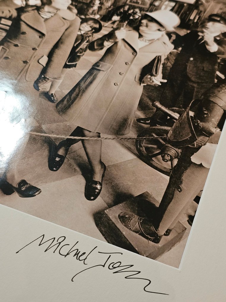 Michael Joseph (1941-) - Museum fashion - Unique authentic darkroom test print #4.3