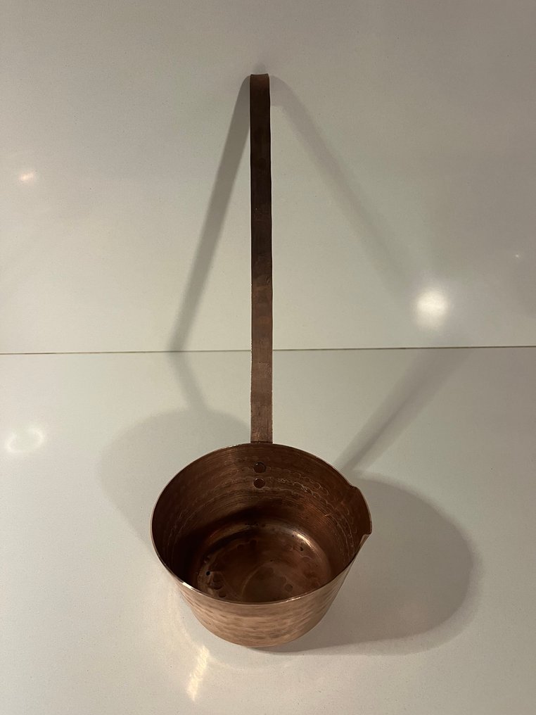  Astia (3) - Kupari - 1910-1920 - Kupariset keittiövälineet -setti.  #1.0