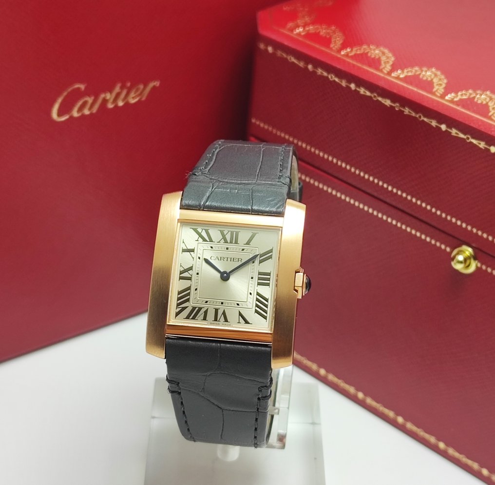 Cartier - Tank Française Gold - WGTA0281 - Women - 2020+  #1.0