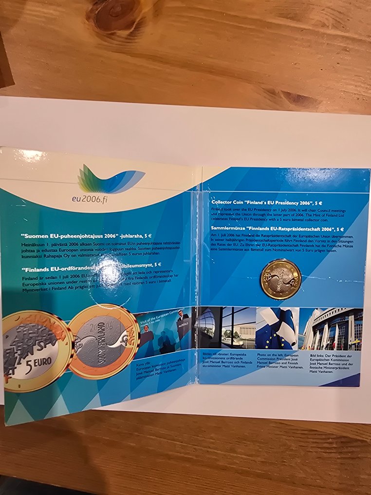 Finland. 5, 10 Euro 2006/2016, 4 x (Zonder minimumprijs) #3.2