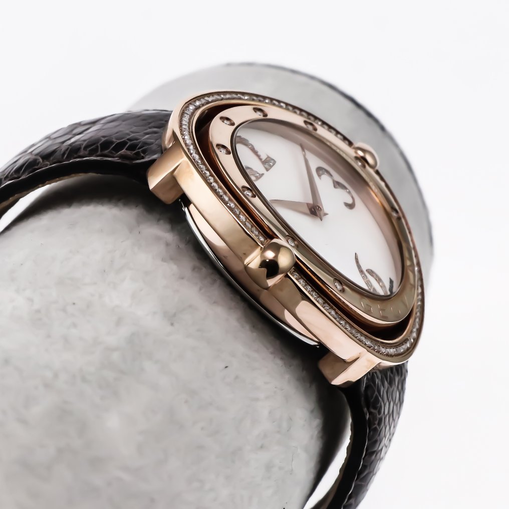 GEOVANI - Swiss Diamond Watch - GOL517-RL-D-7 - Zonder Minimumprijs - Dames - 2010-2020 #4.3