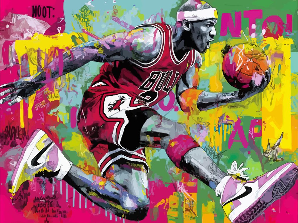 IPR Graph - El Salto Final: Michael Jordan en Estallido de Color #1.0