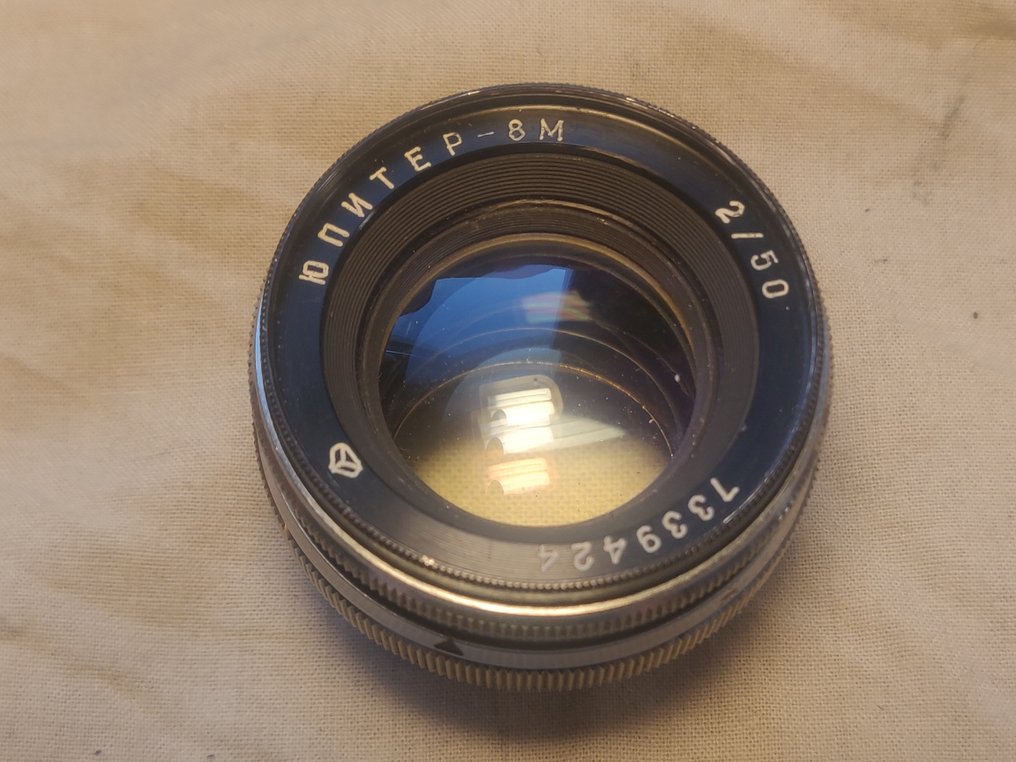 Юпитер Jupiter-8M 2/50mm – Kiev / Contax RF bajonet (ca. 1973) | Obiectiv prim #1.0