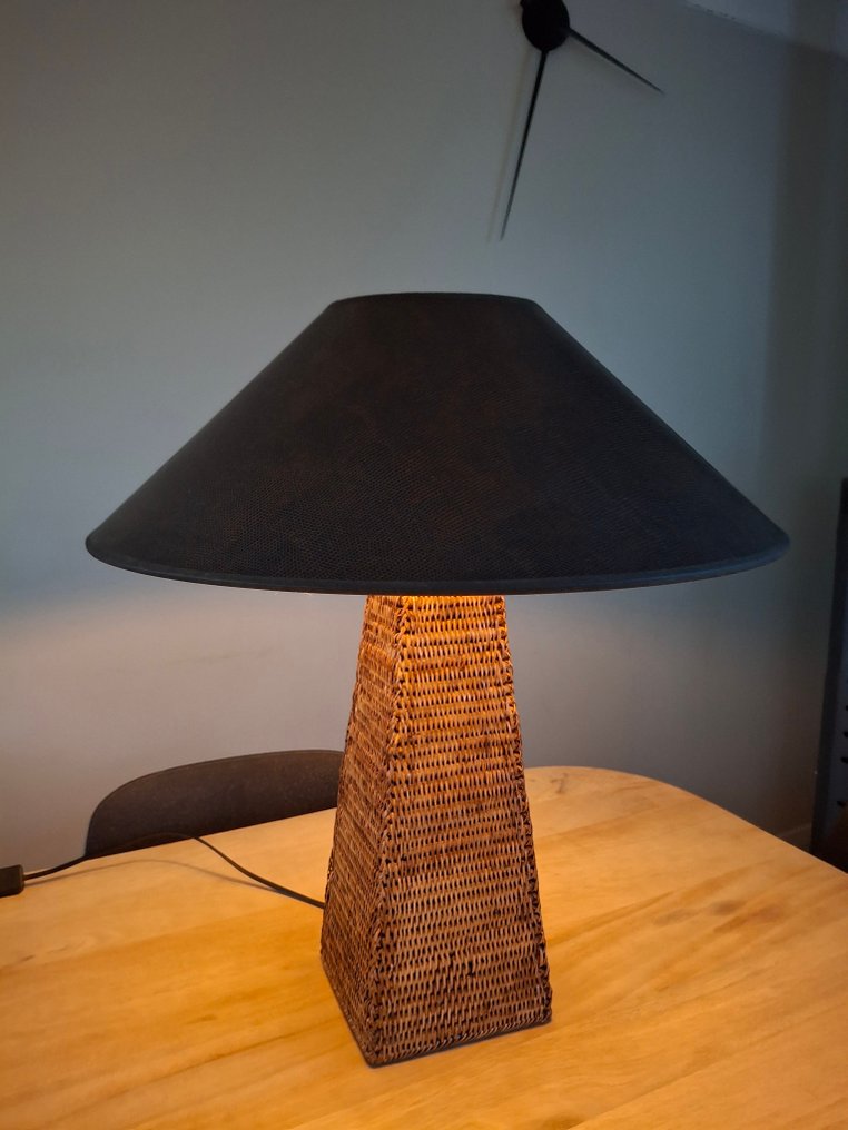 Myanmar/Birma - Table lamp - Rattan - Grote Rattan/Myanmar #3.2
