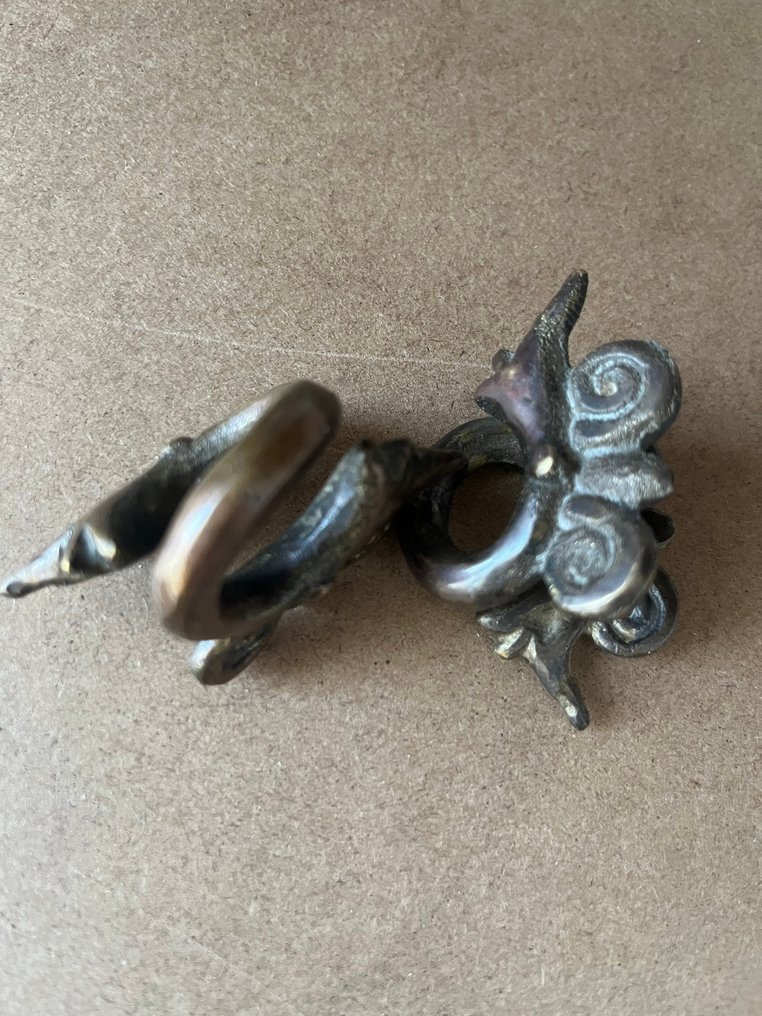 耳饰 - 婆罗洲 / 卡里曼丹 - Dayak - 印度尼西亚  (没有保留价) #2.1