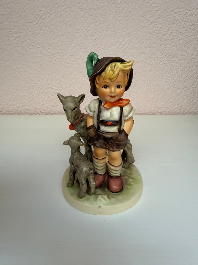 Hummel - M.I. Hummel - Figure - Junge mit Ziegen - TMK6 - Porcelain #1.0