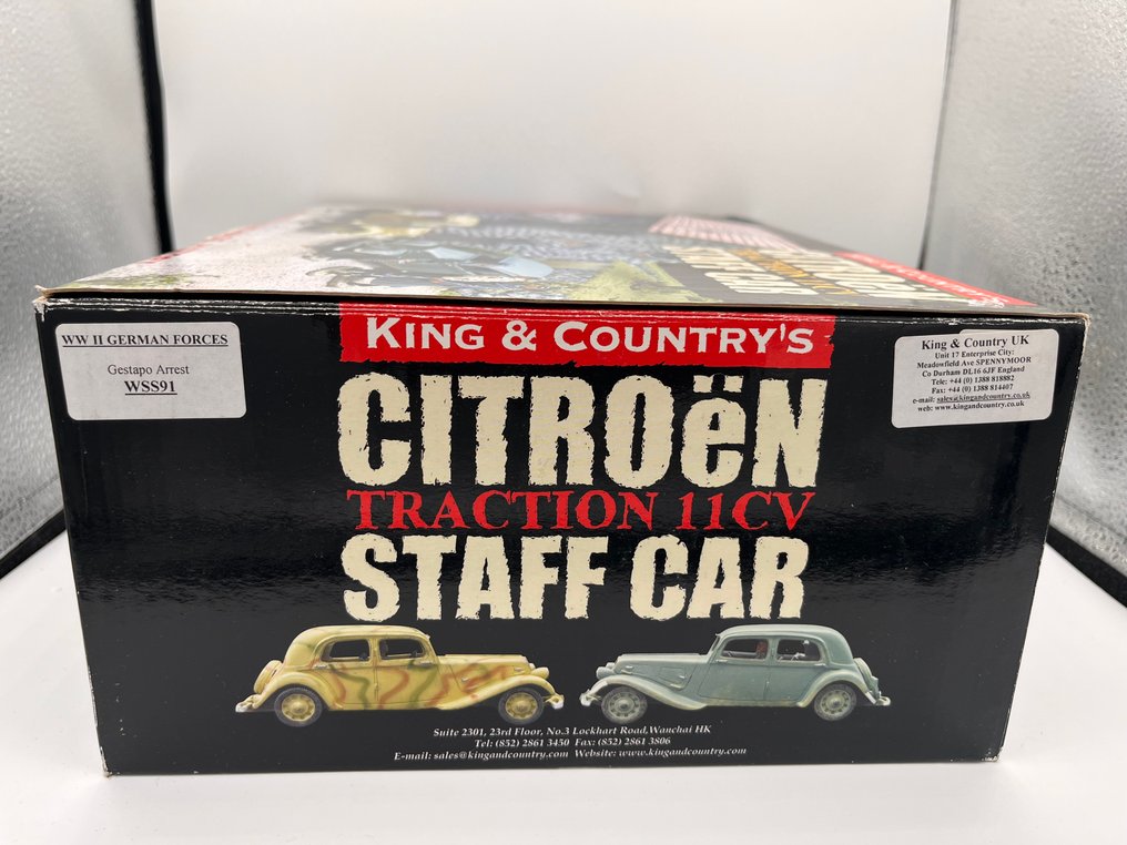 King & Country - Miniatyrfigur - WW2 German Forces: Gestapo Arrest (WSS91) (4) - Metall, Resin #2.1