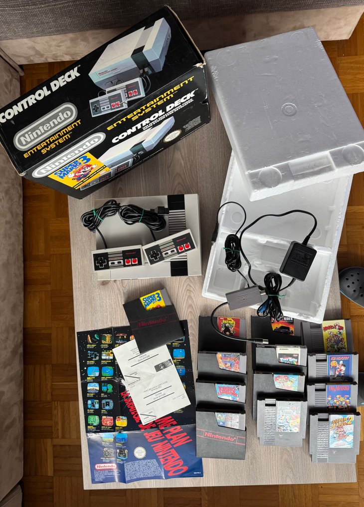Nintendo - Nes - Control Deck + SMB3 - original packaging with 13 games - collector's item! - Κονσόλα βιντεοπαιχνιδιών + παιχνίδια - Στην αρχική του συσκευασία #4.3