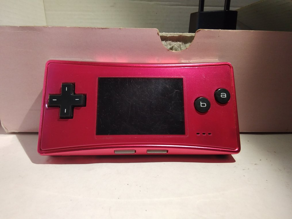 Nintendo - Gameboy Advance - Game boy micro - pink - 掌上遊戲機 - 帶原裝盒 #3.2