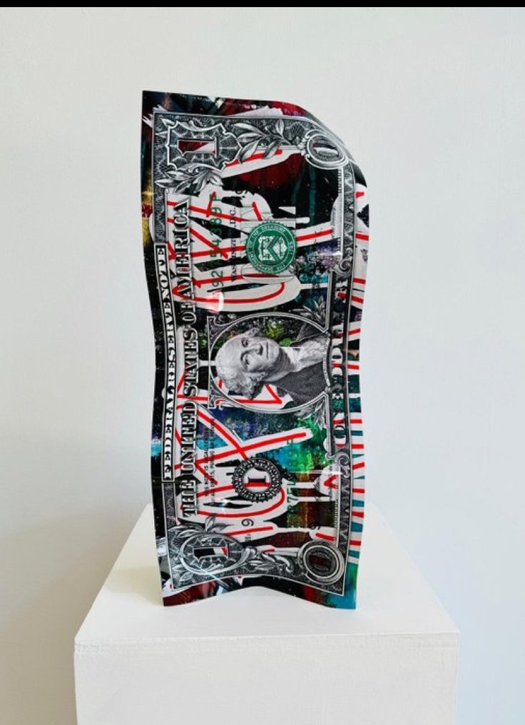 Karl Lagasse - One dollar HOPE OPEN (numéro 07/50) - Livraison gratuite DHL Express. #1.0