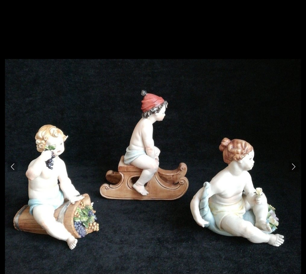 Capodimonte - 雕像 (3) - 瓷 #1.0