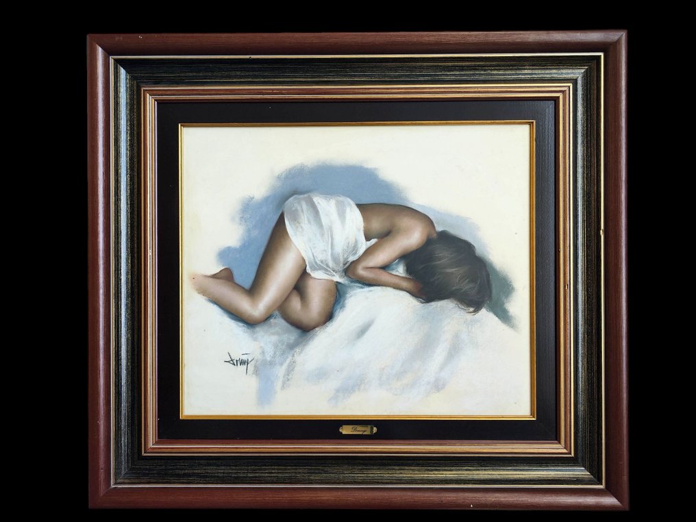 Domingo Alvarez Gomez (1942) - Mujer recostada #2.1