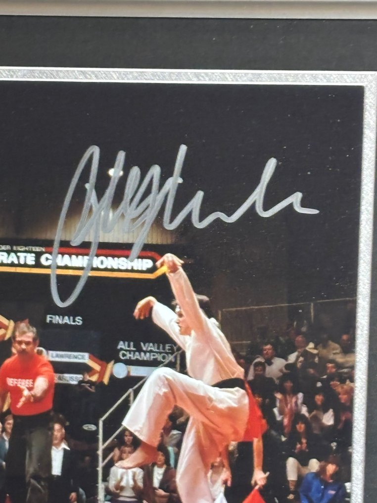 Karate Kid, the - William Zabka & Ralph Macchio Signed -  Premium Frame – Museum Quality - No Rp Price !! #4.3