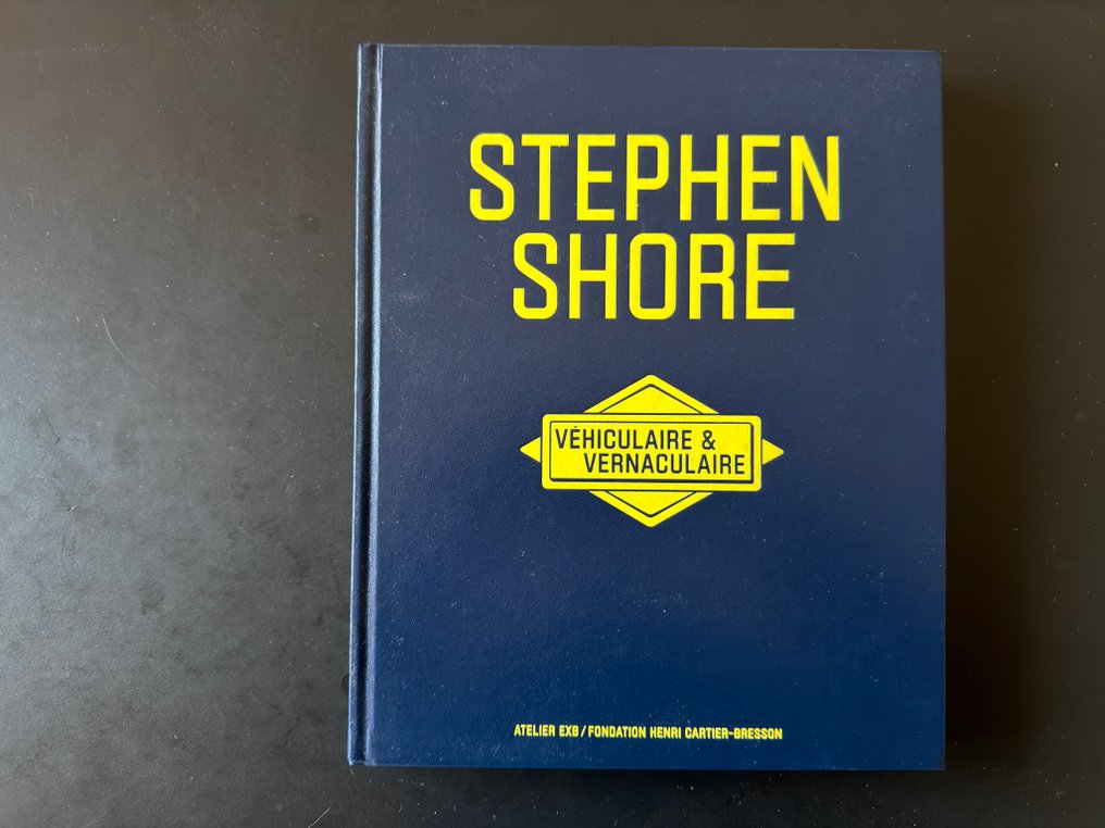 Signed; Stephen Shore - Véhiculaire & Vernaculaire - 2024 #1.0