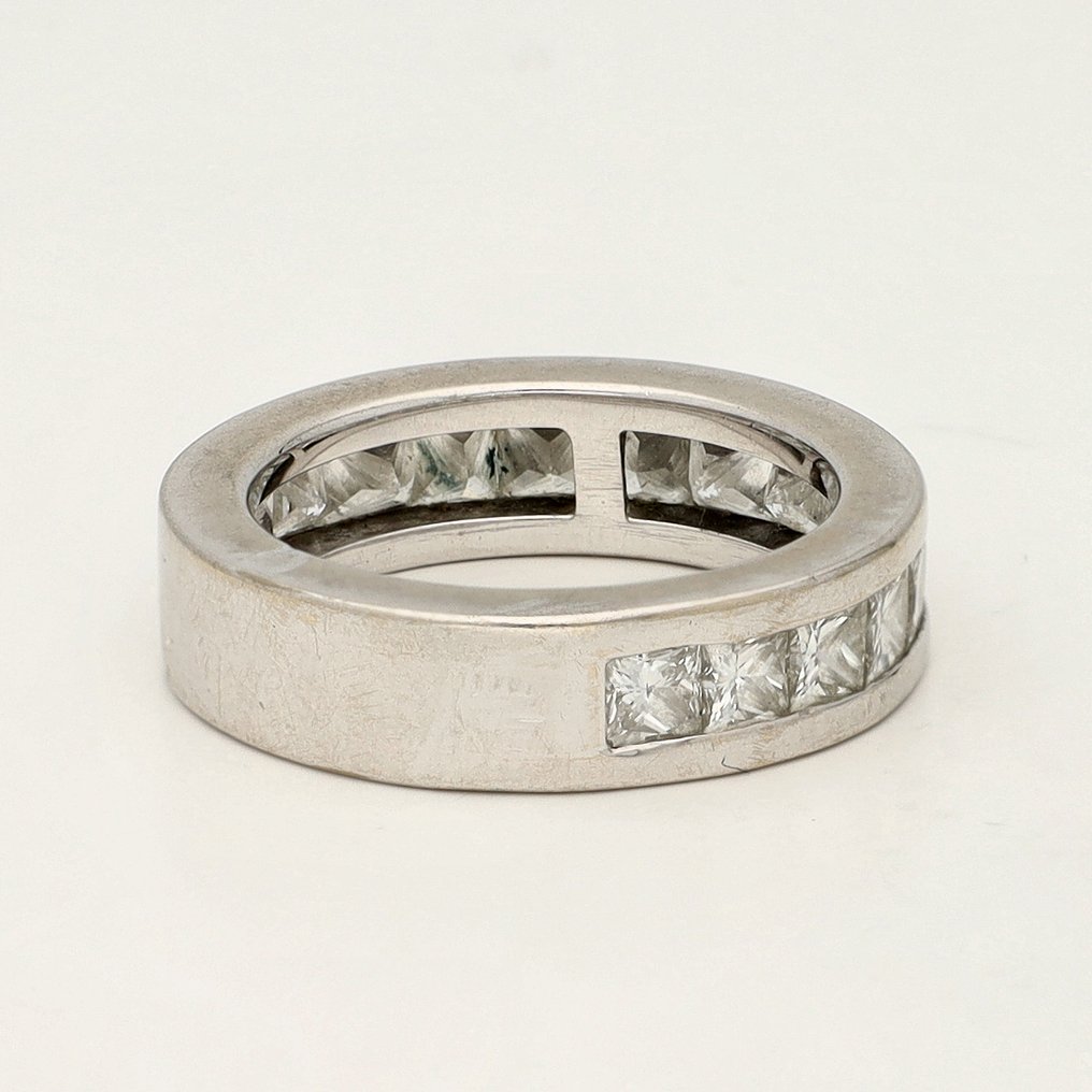 戒指 - 18 克拉 白金 -  1.96ct. tw. 鉆石 (天然)  #4.3