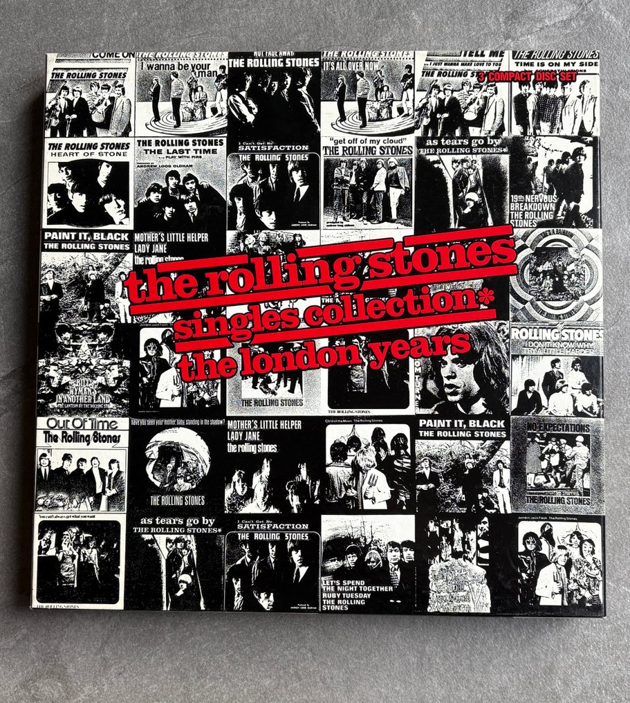 Rolling Stones - Two 3-cd-boxes: the Singles and Steel Wheels live - Multiple titles - CD box set - 1989 #1.0