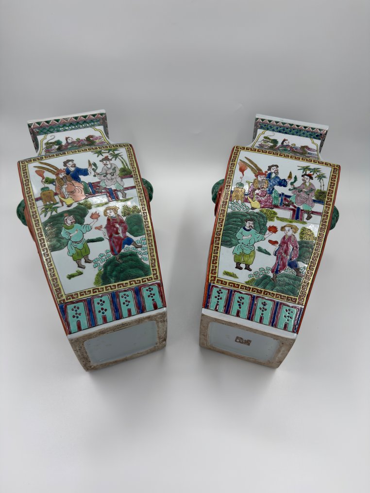 Vaas - Porselein, Emaille - China (Zonder minimumprijs) #3.2