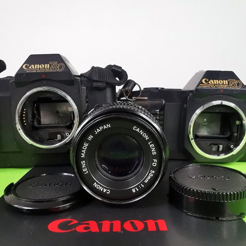 Canon T80 / T50  + FD 1,8/50mm | Egylencsés reflex fényképezőgép (SLR) #1.0