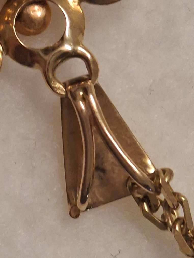 Kaulakoru riipuksella - 18 kt. Keltakulta #4.3