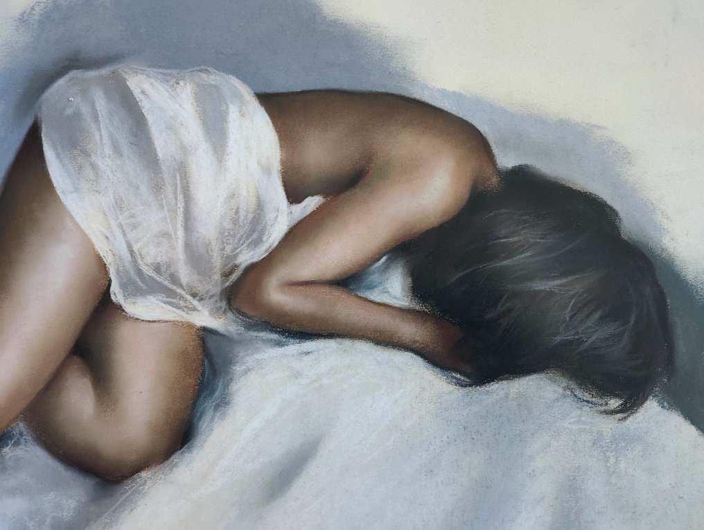 Domingo Alvarez Gomez (1942) - Mujer recostada #4.3