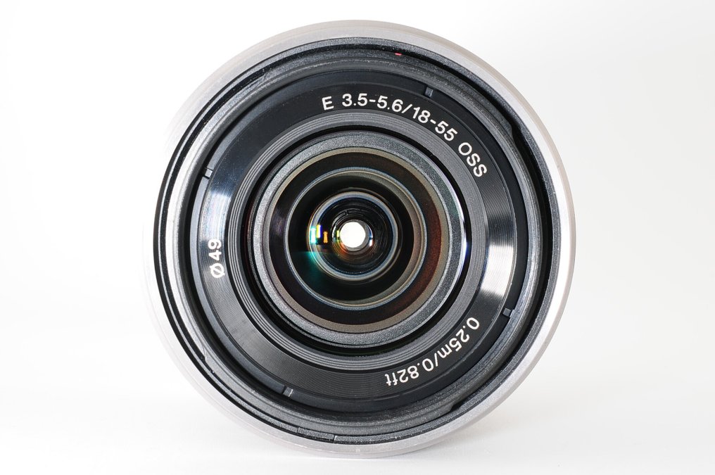Sony E 3.5-5.6/18-55mm OSS SEL1855 Silver [#936] Camera lens #3.2
