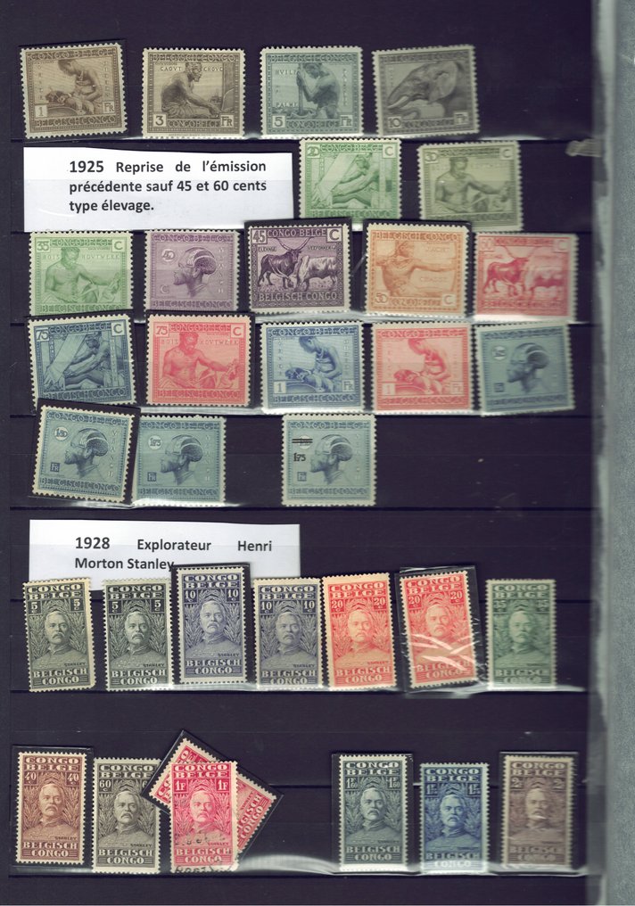 Congo 1887/1960 - Belgian Congo - Congo Belge - Ruanda Urundi - Republic of the Congo - CODT pour les textes #4.3