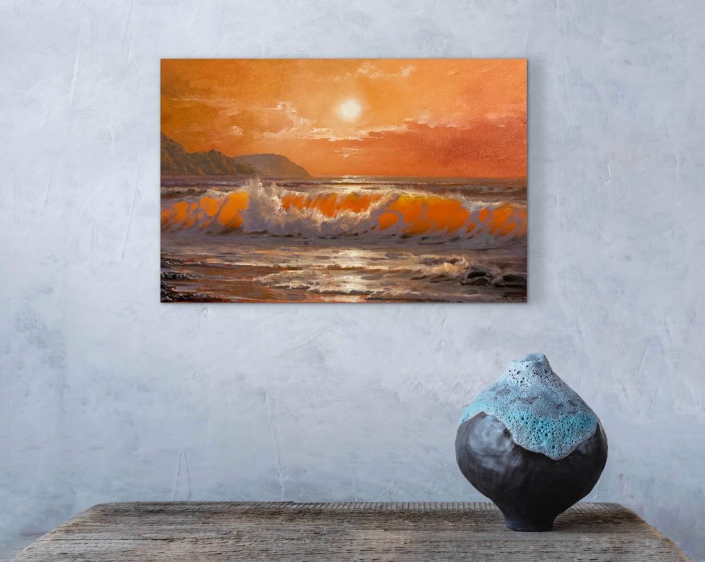 Ilchenko Evgen (1978) - Warm evening on the beach #2.1