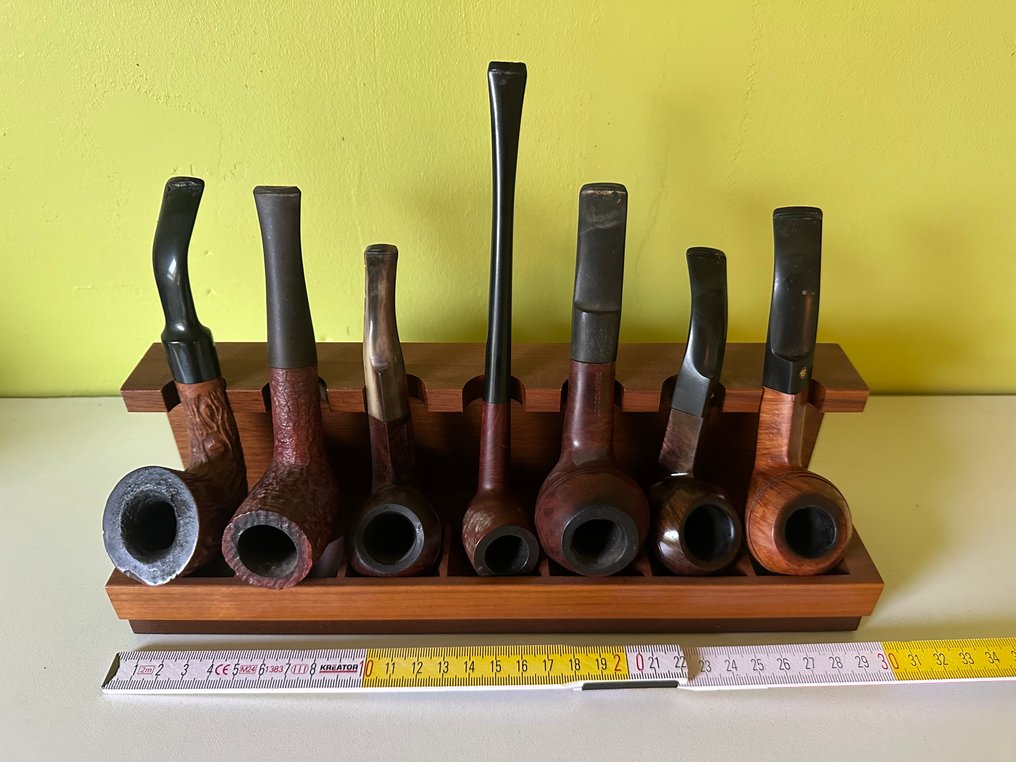 Zonder Minimumprijs - Pijp - Bruyere, Hout, Glas -  (22) #1.0