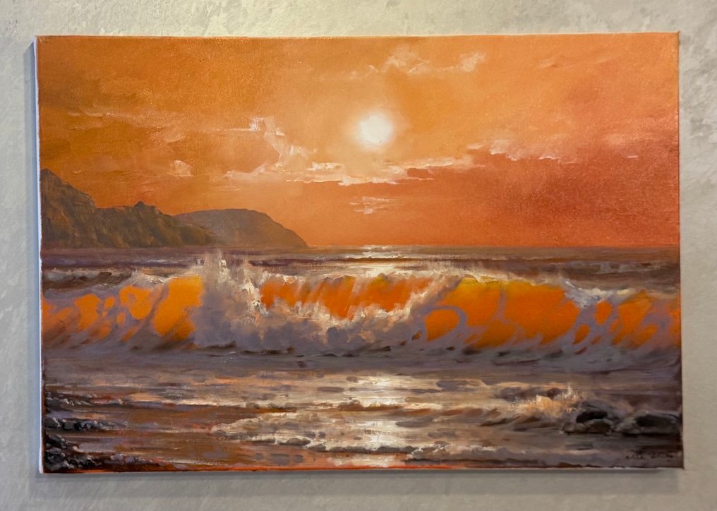 Ilchenko Evgen (1978) - Warm evening on the beach #4.3