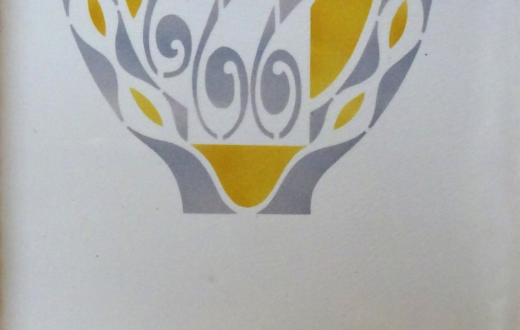 Villeroy & Boch - Villeroy & Boch - 上菜托盤 - Art Deco 珍稀装饰矩形托盘 - 鍍銀, 瓷器 #2.1