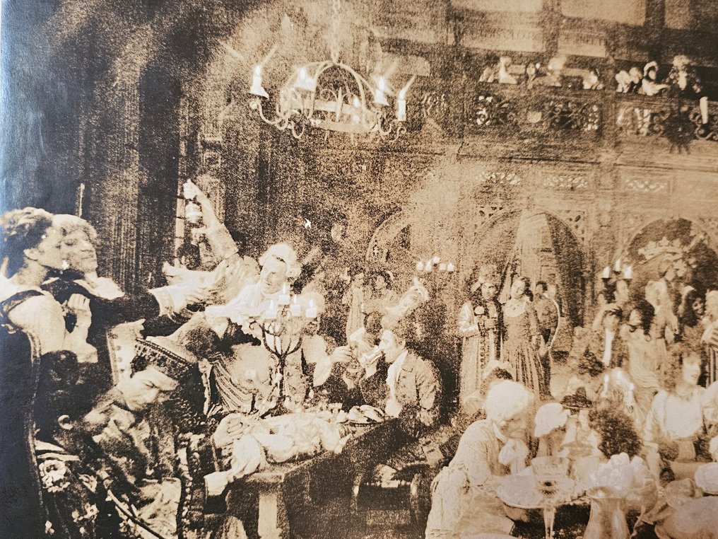 Michael Joseph (1941-) - Offley Orgy, unique sepia-toned print #3.2