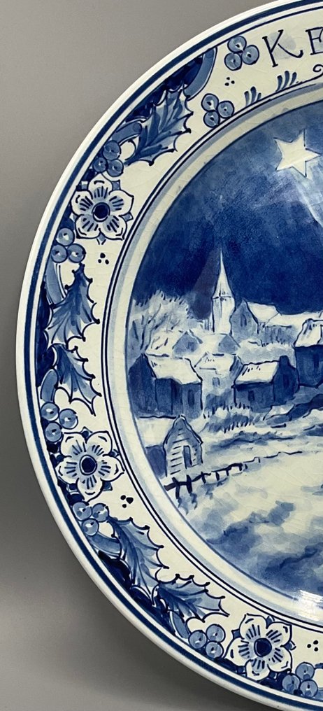 De Porceleyne Fles, Delft - 盤子 - 陶器 - 1956年圣诞节 #3.2