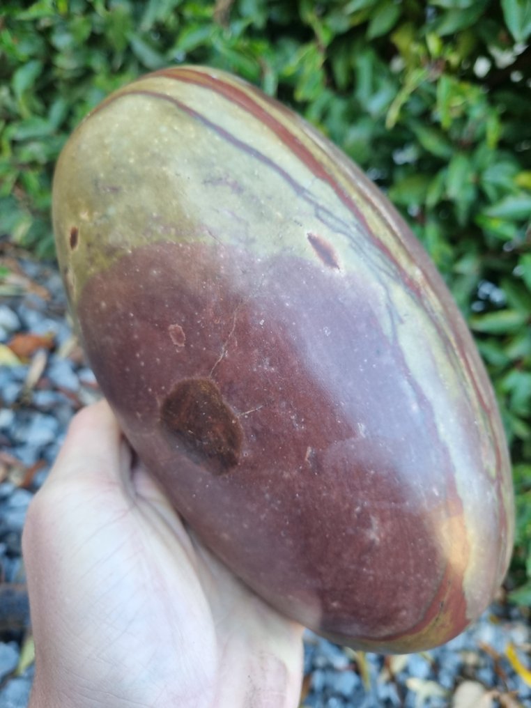 Unique XXL Shiva Lingam, 22 x 12,5 cm- 4.82 kg #1.0