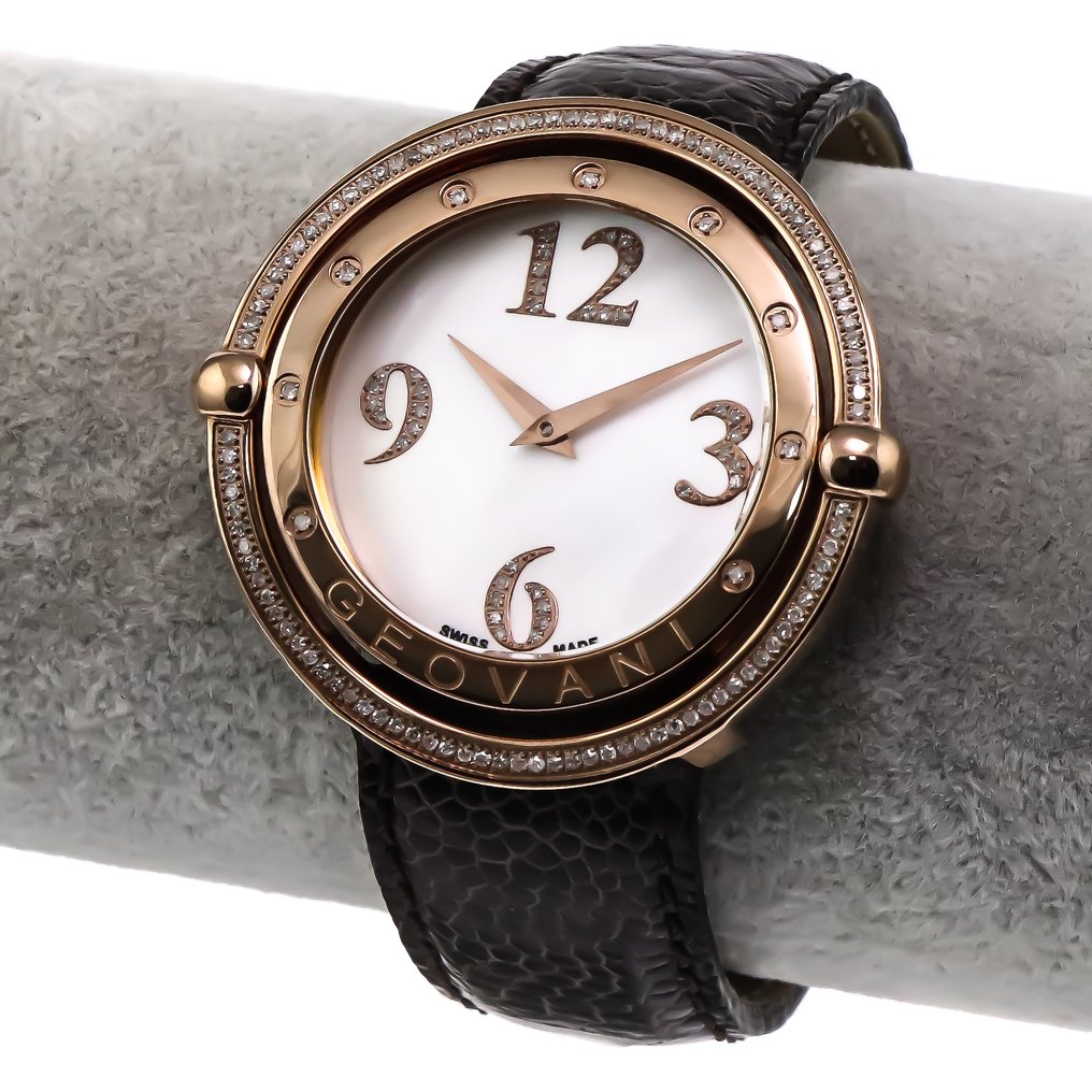 GEOVANI - Swiss Diamond Watch - GOL517-RL-D-7 - Zonder Minimumprijs - Dames - 2010-2020 #2.1