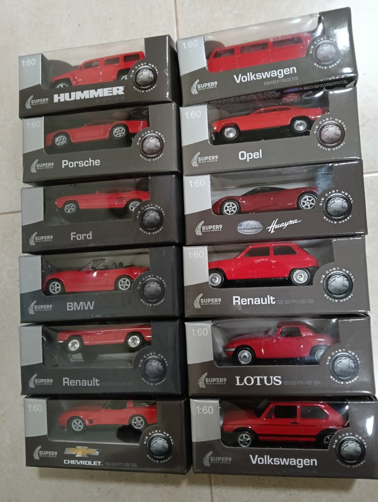 Welly 1:55 - Modellauto (12) #1.0