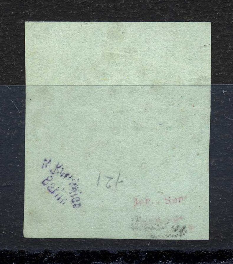 Franța 1850 - CERES 1850 Yvert nr. 2b - 15c verde închis - Ștampilă Etoile - cotă Yvert 1350€ !! - Yvert et Tellier n° 2b #1.0