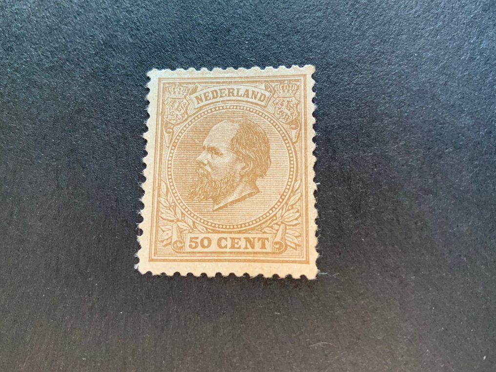 Netherlands 1872/1872 - Nvph 27 L unused with inspection report. - Nvph 27 L #1.0